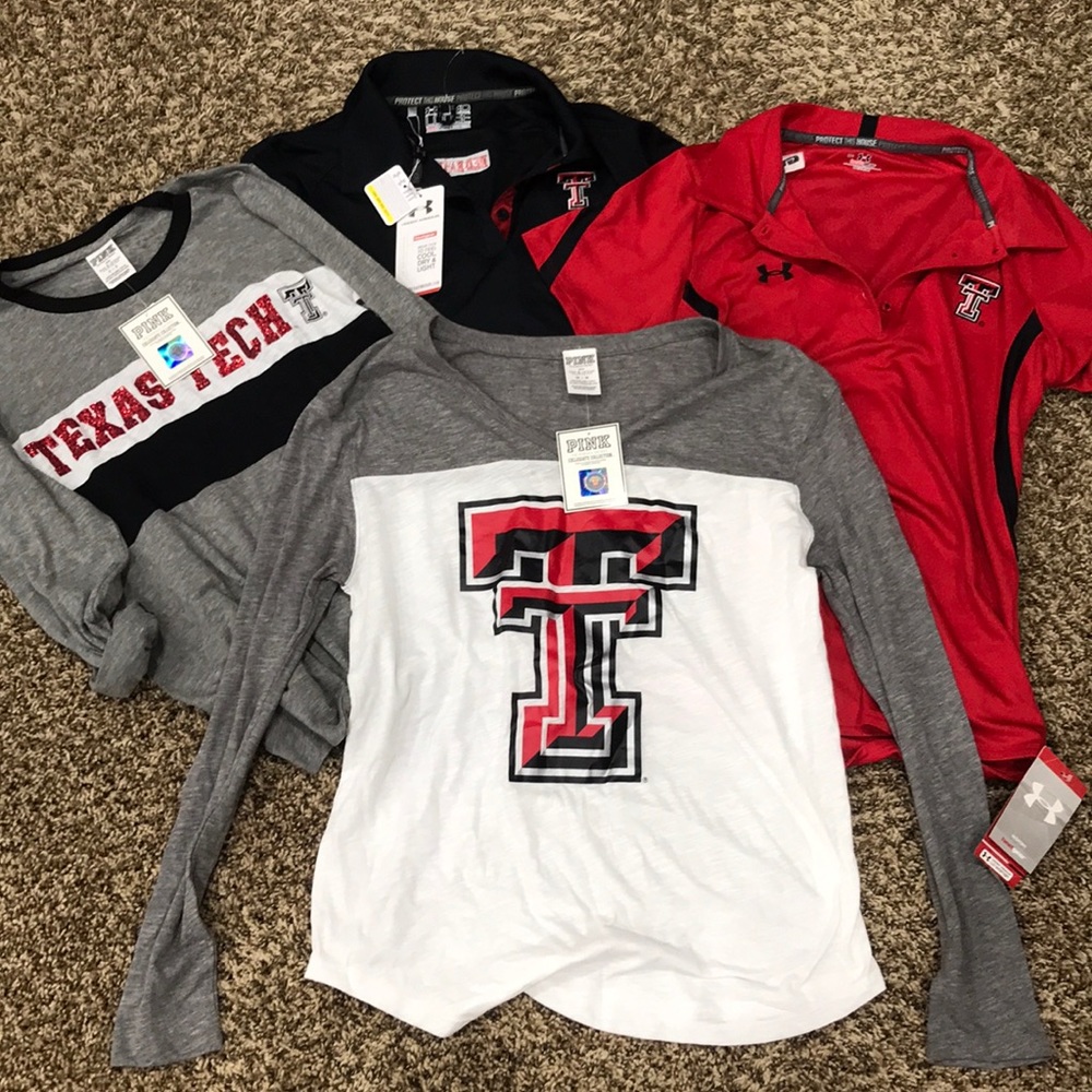 Texas Tech BNWT UNDER ARMOUR VICTORIAS SECRET